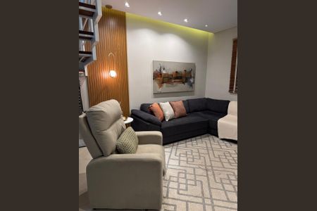 Sala de casa de condomínio para alugar com 3 quartos, 117m² em Parque Vera Cruz, Taubaté