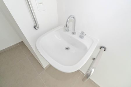 Banheiro Social de kitnet/studio à venda com 1 quarto, 20m² em Bela Vista, São Paulo