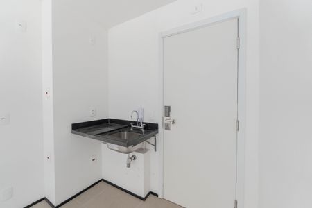 Cozinha de kitnet/studio à venda com 1 quarto, 20m² em Bela Vista, São Paulo