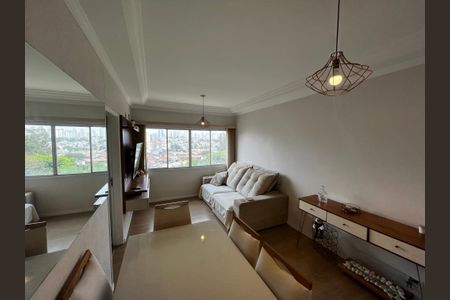 Sala de apartamento para alugar com 2 quartos, 66m² em Jardim Paraiso, São Paulo