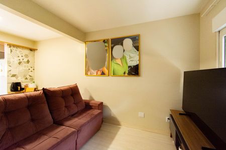 Sala de casa de condomínio para alugar com 3 quartos, 90m² em Mato Grande, Canoas