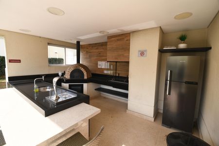 Studio à venda com 46m², 1 quarto e 1 vagaÁrea comum - Churrasqueira