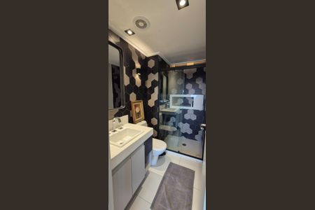 Apartamento à venda com 59m², 1 quarto e 2 vagas Apartamento à venda com 59m², 1 quarto e 2 vagasBanheiro