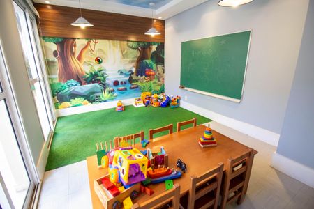 Apartamento à venda com 138m², 2 quartos e 2 vagasÁrea comum - Brinquedoteca