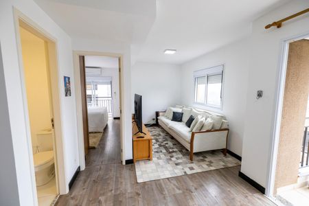 Sala de apartamento para alugar com 1 quarto, 60m² em Melville Empresarial Ii, Barueri