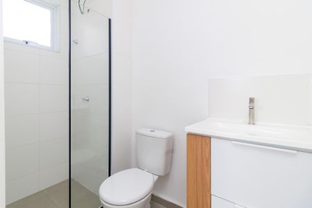 Studio para alugar com 45m², 2 quartos e 1 vaga Studio para alugar com 45m², 2 quartos e 1 vagaBanheiro