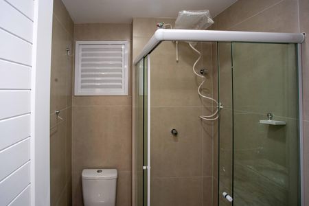 Banheiro de apartamento para alugar com 1 quarto, 21m² em Centro, Diadema