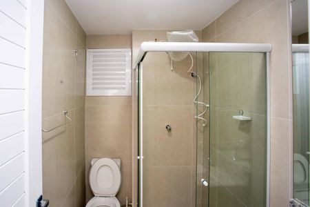 Banheiro de apartamento para alugar com 1 quarto, 25m² em Centro, Diadema
