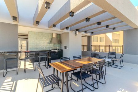 Studio para alugar com 25m², 1 quarto e sem vagaChurrasqueira