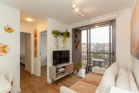 Sala de apartamento à venda com 2 quartos, 46m² em Jardim Marajoara, São Paulo