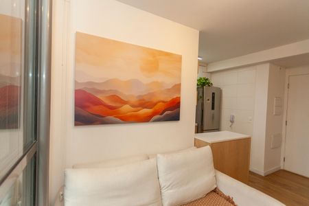 Sala de apartamento à venda com 2 quartos, 46m² em Jardim Marajoara, São Paulo