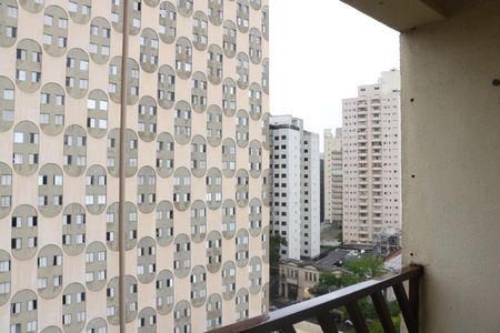 Varanda de apartamento para alugar com 1 quarto, 37m² em Santa Cecilia, São Paulo