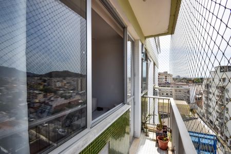 Varanda da Sala de apartamento à venda com 2 quartos, 63m² em Méier, Rio de Janeiro