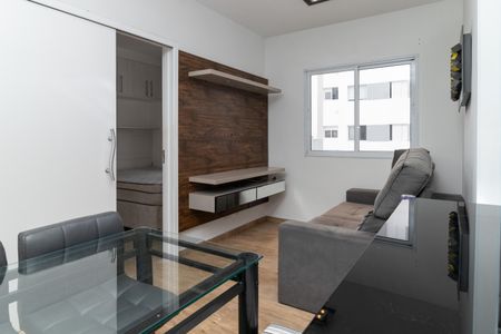 Sala de apartamento para alugar com 1 quarto, 33m² em Barra Funda, São Paulo