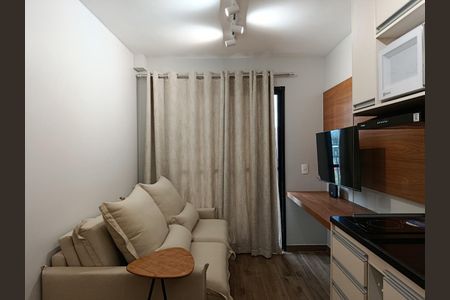 Sala de apartamento para alugar com 1 quarto, 27m² em Pinheiros, São Paulo