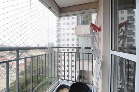 Varanda de apartamento à venda com 2 quartos, 49m² em Vila Eldizia, Santo André