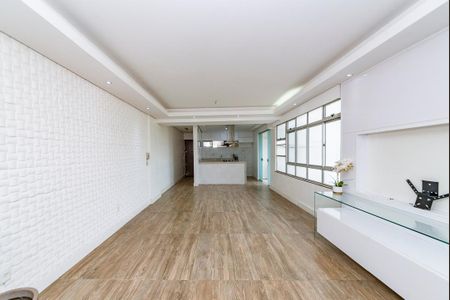 Sala de apartamento à venda com 3 quartos, 109m² em Conjunto California, Belo Horizonte