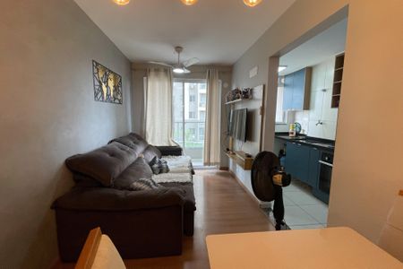 Sala de apartamento para alugar com 2 quartos, 44m² em Chácaras Rio-petrópolis, Duque de Caxias