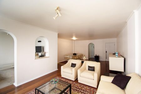 sala de estar de apartamento para alugar com 3 quartos, 132m² em Jardim Paulista, São Paulo