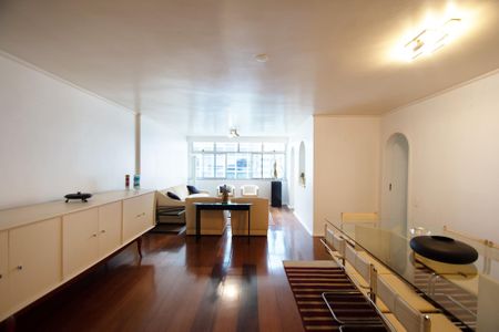 vista geral da sala de apartamento para alugar com 3 quartos, 132m² em Jardim Paulista, São Paulo