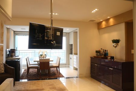 Sala 1 de apartamento para alugar com 4 quartos, 192m² em Várzea da Barra Funda, São Paulo