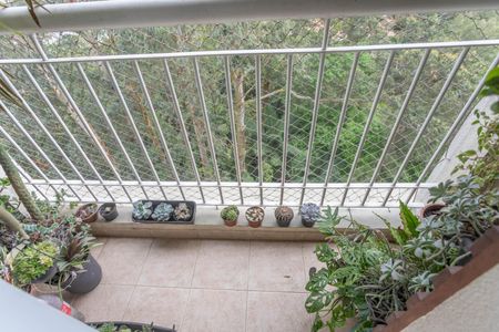 Varanda da sala de apartamento à venda com 3 quartos, 64m² em Centro, Diadema