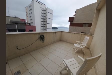 Varanda de apartamento para alugar com 1 quarto, 96m² em Itararé, São Vicente