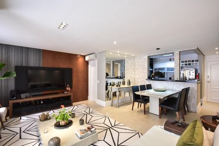 Sala de apartamento à venda com 2 quartos, 75m² em Vila Andrade, São Paulo