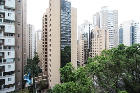 Vista Varanda de kitnet/studio à venda com 1 quarto, 36m² em Moema, São Paulo