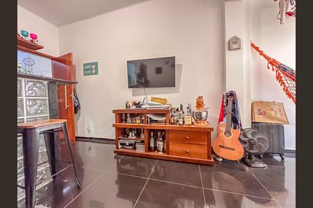 Sala de apartamento à venda com 1 quarto, 50m² em Glória, Rio de Janeiro