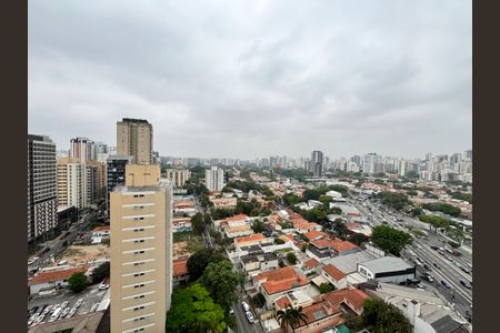 Vista Varanda de kitnet/studio para alugar com 1 quarto, 26m² em Vila Olímpia, São Paulo