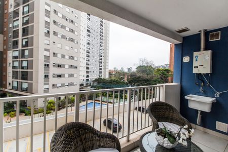 Apartamento à venda com 47m², 1 quarto e 1 vagaVaranda