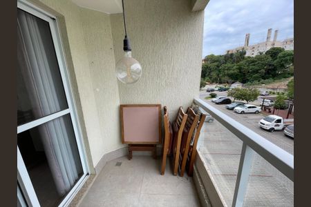 Varanda da Sala de apartamento para alugar com 2 quartos, 68m² em Jardim Santa Izabel, Cotia