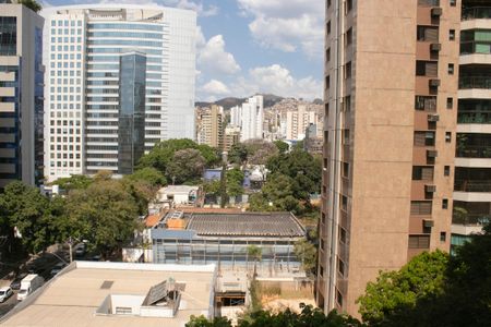 Vista da Varanda Sala de apartamento à venda com 4 quartos, 140m² em Funcionários, Belo Horizonte
