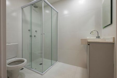 Banheiro de apartamento à venda com 1 quarto, 30m² em Perdizes, São Paulo