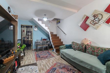 Sala de casa para alugar com 2 quartos, 109m² em Vila Campanela, São Paulo