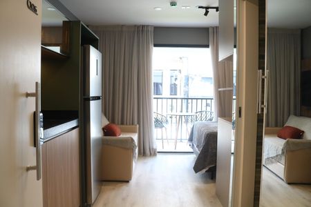Studio de kitnet/studio para alugar com 1 quarto, 28m² em Barra Funda, São Paulo
