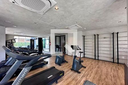 Studio para alugar com 25m², 1 quarto e sem vaga Studio para alugar com 25m², 1 quarto e sem vagaAcademia