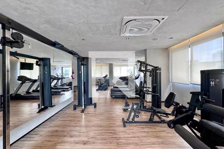 Studio para alugar com 25m², 1 quarto e sem vaga Studio para alugar com 25m², 1 quarto e sem vagaAcademia