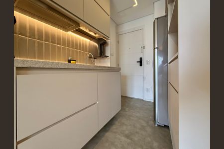 Studio para alugar com 25m², 1 quarto e sem vaga Studio para alugar com 25m², 1 quarto e sem vagaCozinha