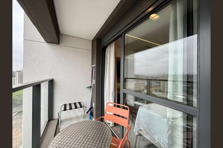 Studio para alugar com 25m², 1 quarto e sem vaga Studio para alugar com 25m², 1 quarto e sem vagaSacada