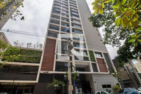 Studio para alugar com 25m², 1 quarto e sem vaga Studio para alugar com 25m², 1 quarto e sem vagaFachada