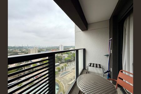 Studio para alugar com 25m², 1 quarto e sem vaga Studio para alugar com 25m², 1 quarto e sem vagaSacada