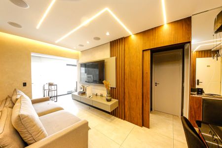 Sala de apartamento para alugar com 2 quartos, 64m² em Jardim Independência (são Paulo), São Paulo