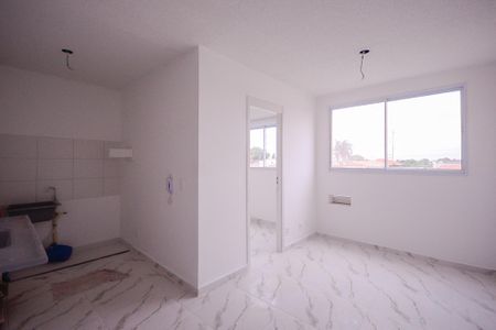 Sala/Cozinha  de apartamento para alugar com 2 quartos, 37m² em Vila Moraes, São Paulo