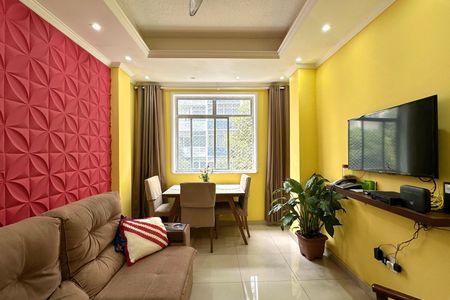 Sala de apartamento para alugar com 3 quartos, 72m² em Copacabana, Rio de Janeiro