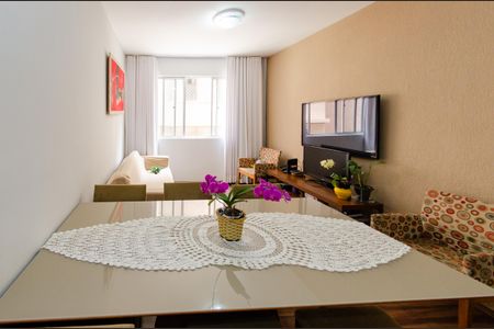 Sala de apartamento para alugar com 3 quartos, 100m² em Estoril, Belo Horizonte