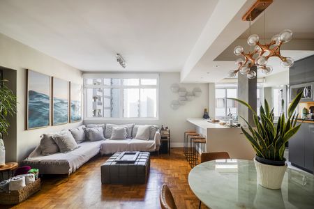 Sala de apartamento para alugar com 2 quartos, 95m² em Jardim Paulista, São Paulo