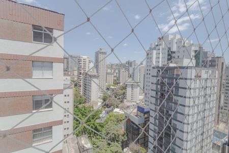 Vista da Sala de apartamento para alugar com 3 quartos, 100m² em Lourdes, Belo Horizonte