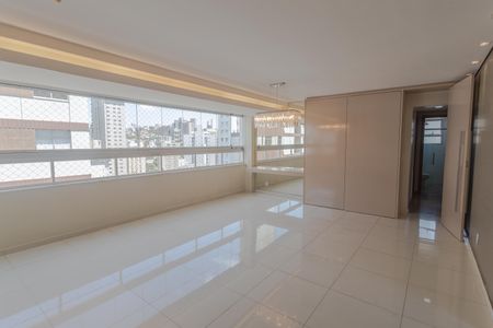 Sala de apartamento para alugar com 3 quartos, 100m² em Lourdes, Belo Horizonte